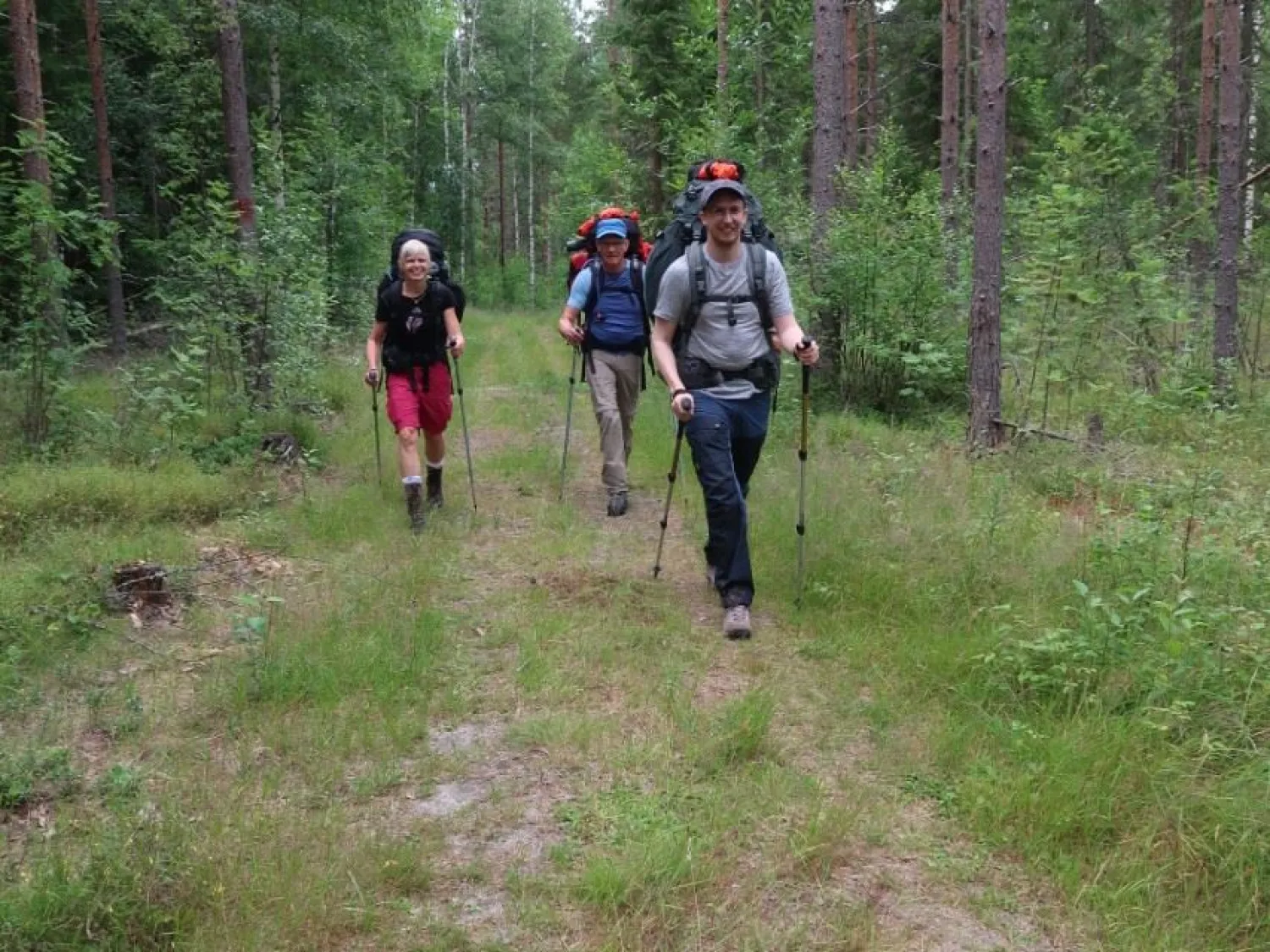 Vallstigen- hiking trail