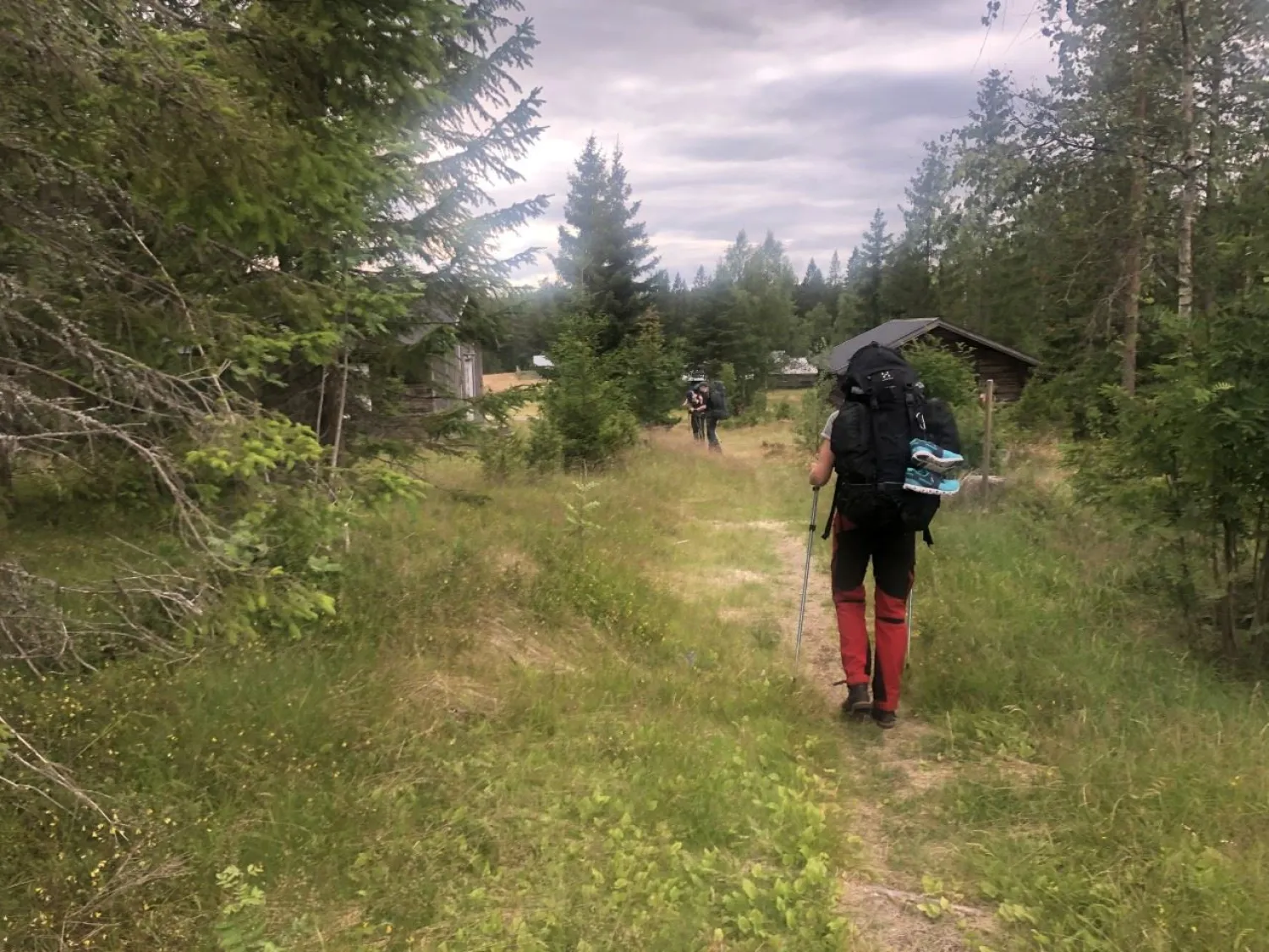 Vallstigen- hiking trail