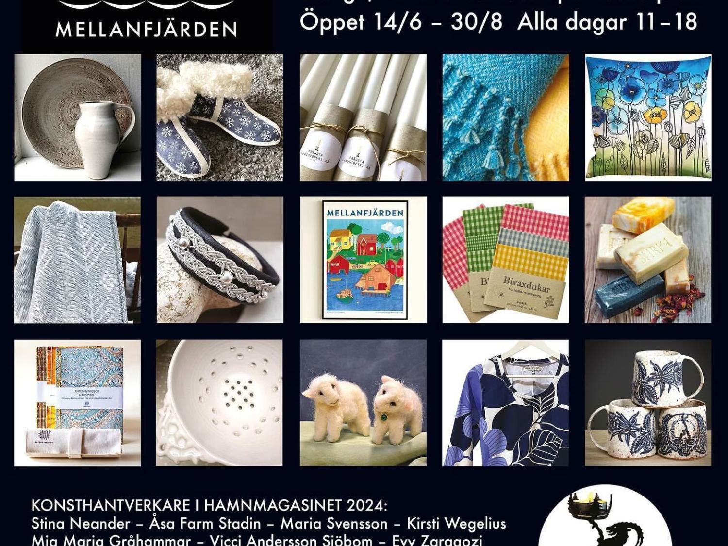 Art & Handicraft - "Hamnmagasinet" Mellanfjärden