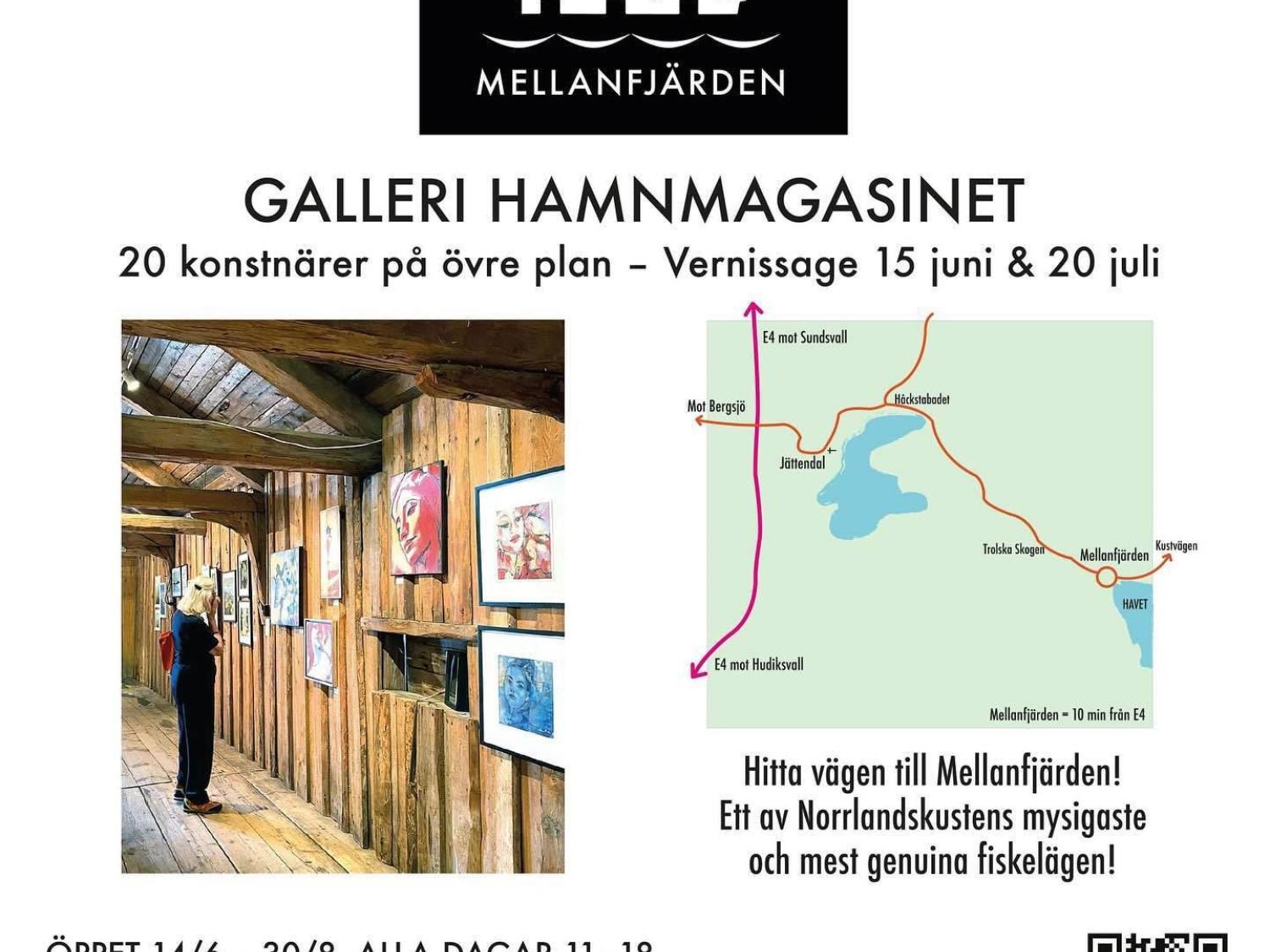 Art & Handicraft - "Hamnmagasinet" Mellanfjärden